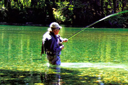Pescar en Bariloche